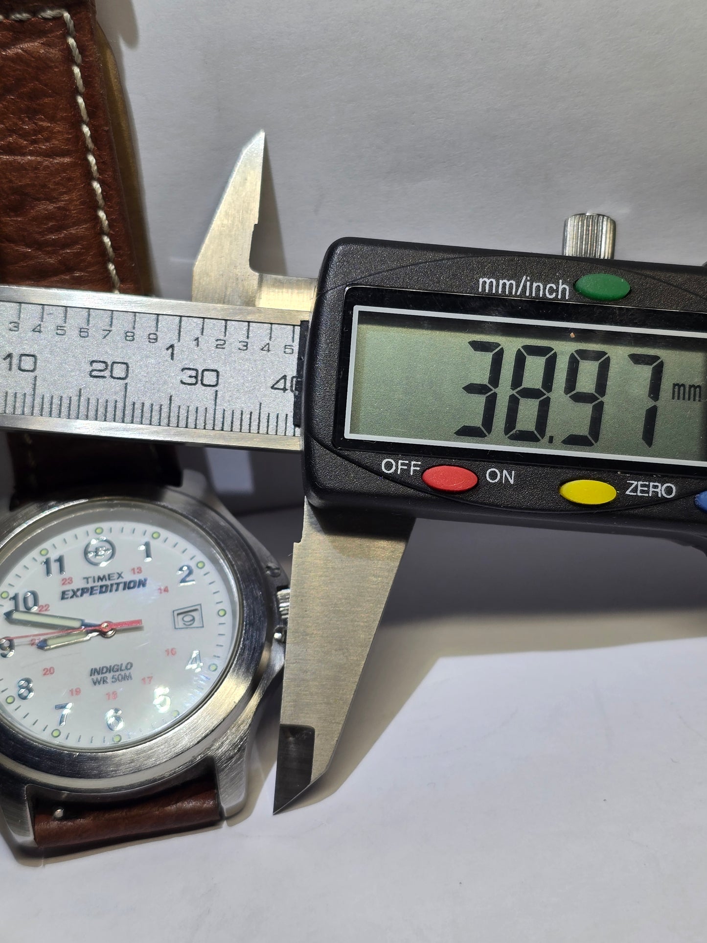 Timex expedition indiglo watch