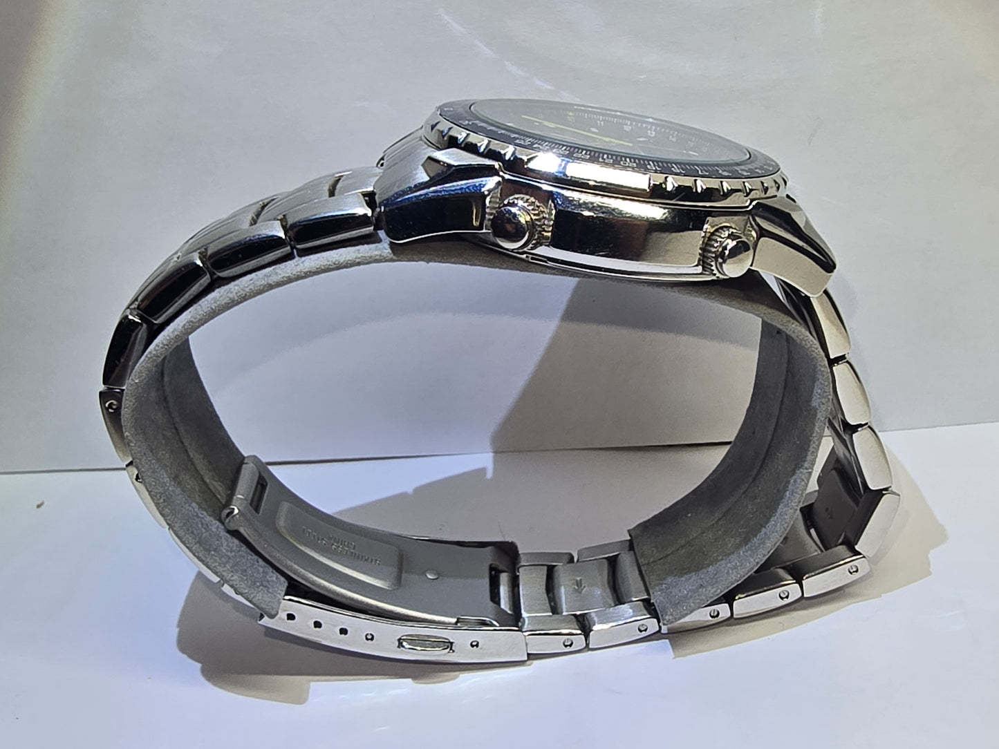 Vintage Casio MTP4700 world time, chronograph, analog, rotating bezel, digital watch