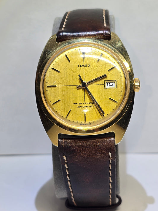 Vintage Timex automatic 34" men's wristwatch
