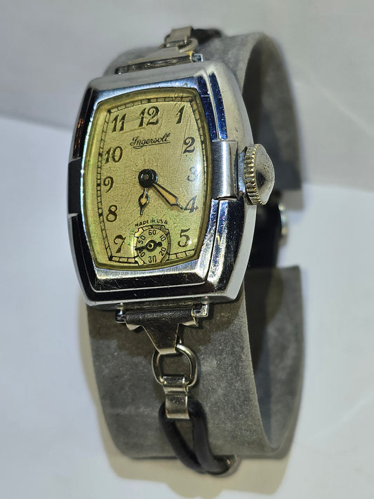 Vintage Rare Art Deco 1930'S Ingersoll men's watch