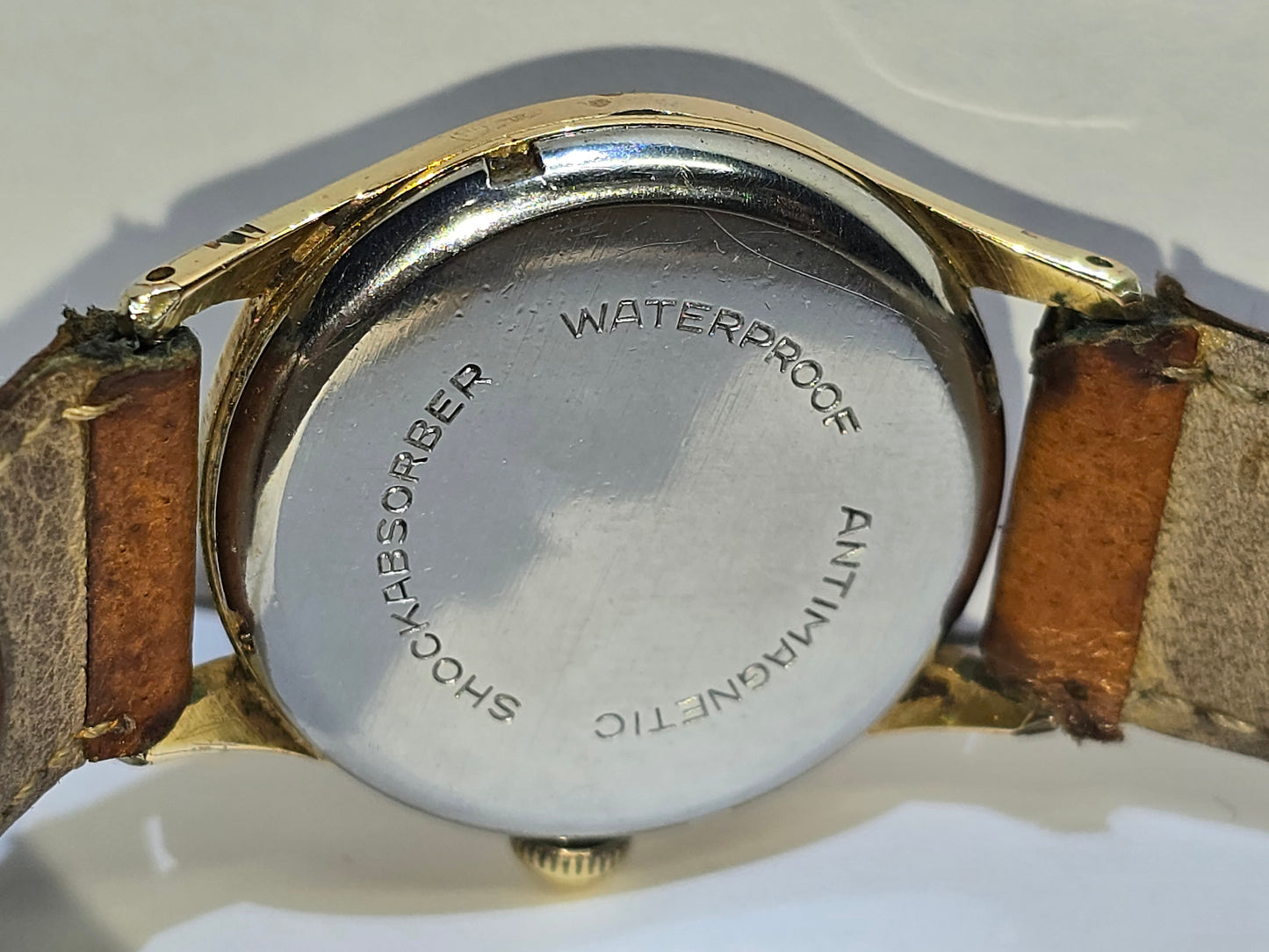 Vintage Gladstone hand winding 17 jewels Swiss-made men's watch