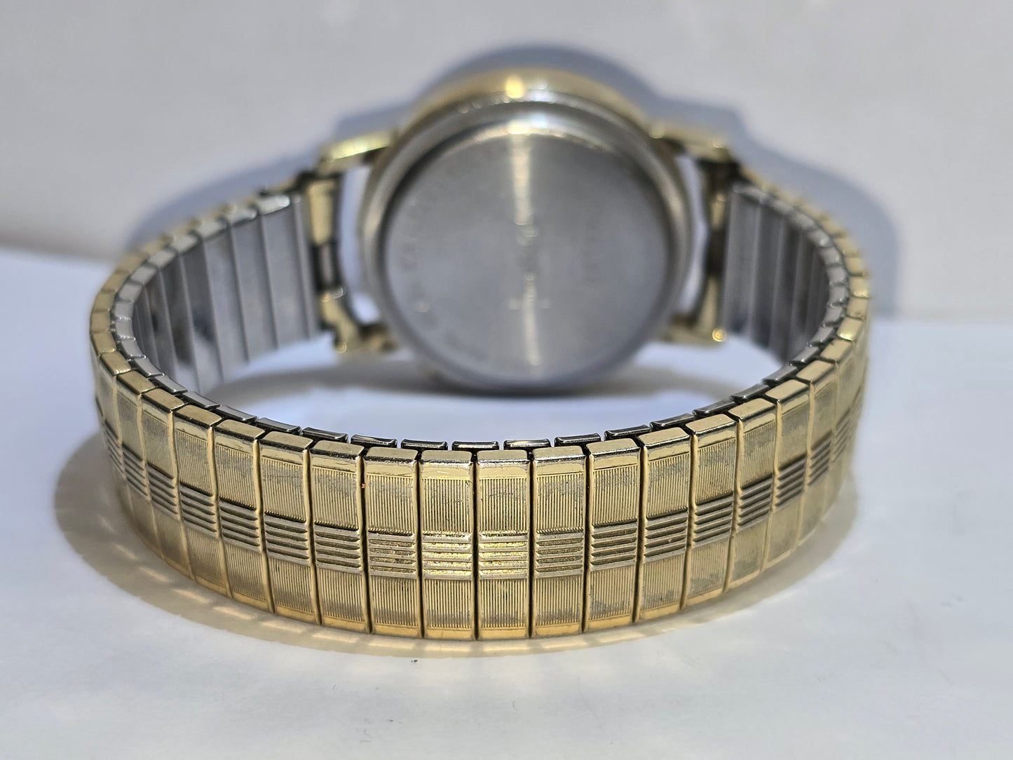 vintage 1970'S Timeband men's round face digital quartz watch