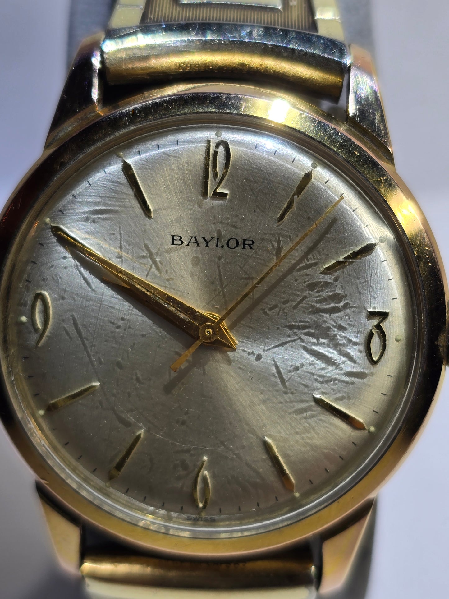 Vintage Baylor 17 jewels ref 1187/94 men's watch