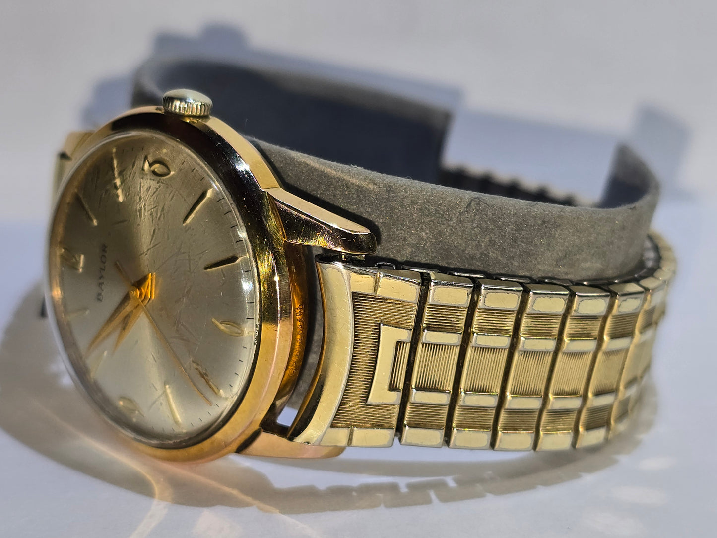 Vintage Baylor 17 jewels ref 1187/94 men's watch