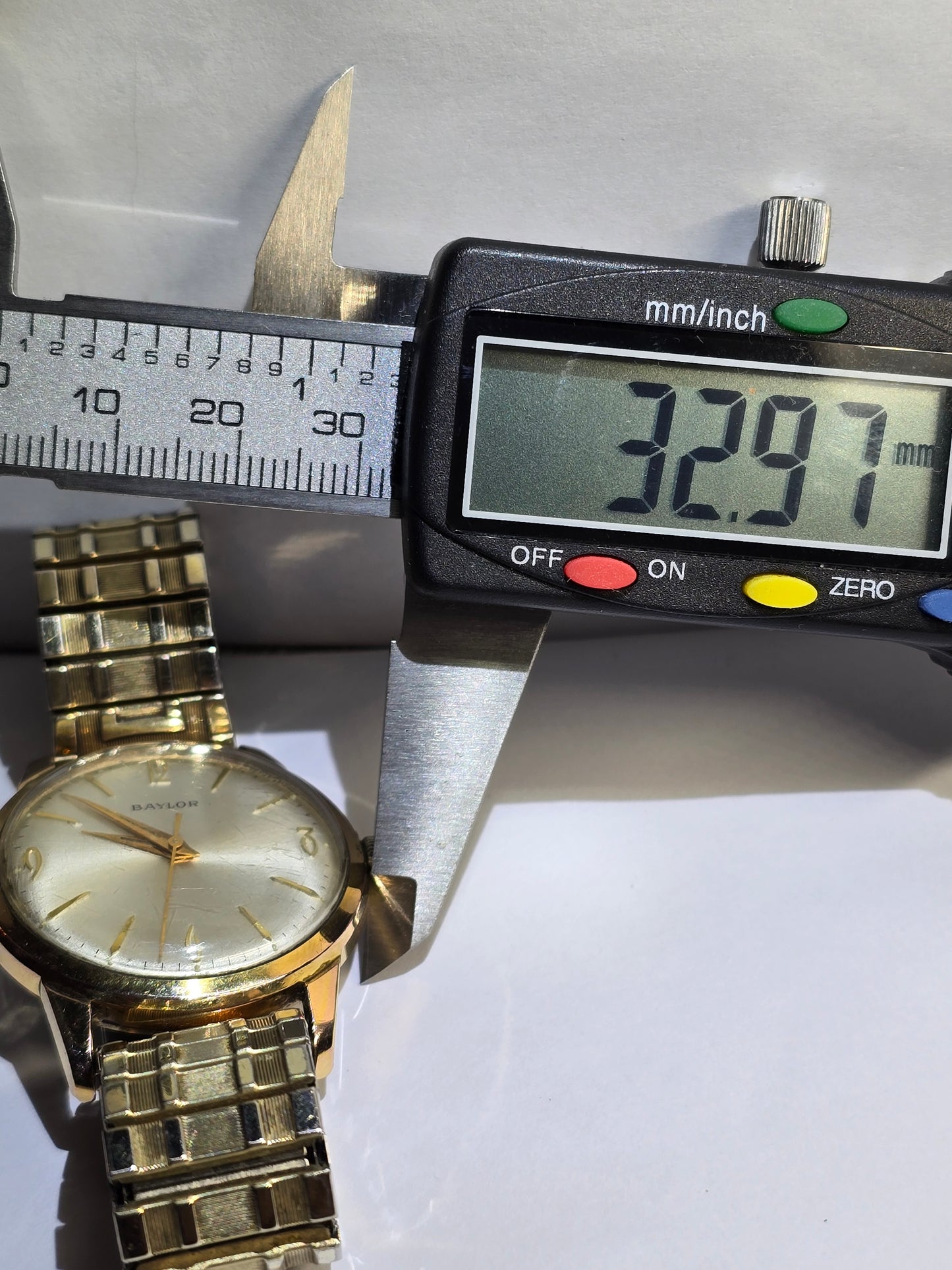 Vintage Baylor 17 jewels ref 1187/94 men's watch