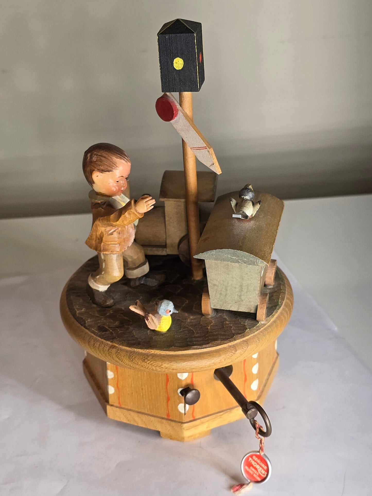 Vintage Thorens Swiss music work "Arrevederci Roma" music box