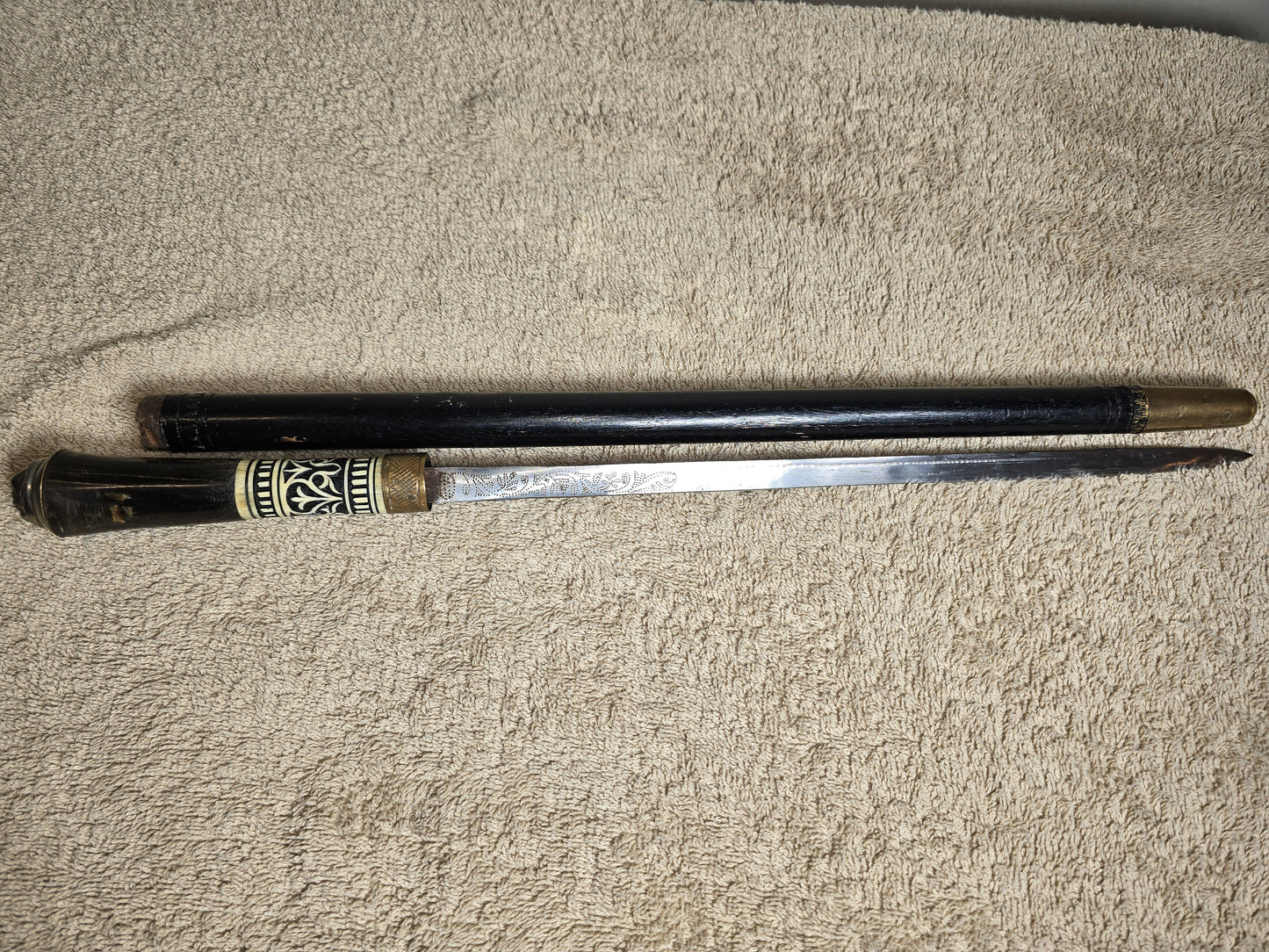 Victorian era cane sword