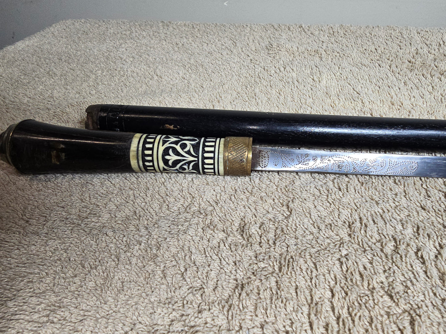 Victorian era cane sword