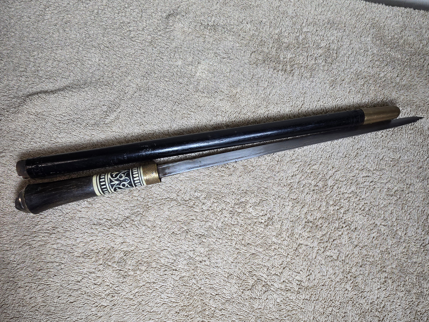 Victorian era cane sword