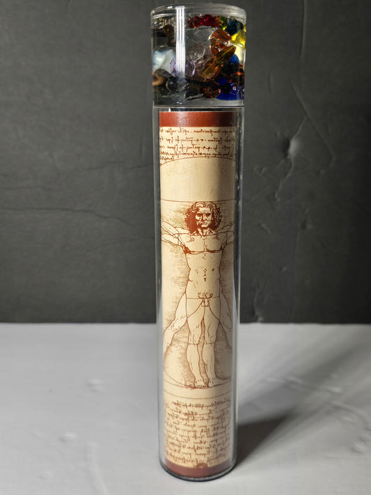 Vintage very rare C Bennett "DaVinci" liquid Kaleidoscope