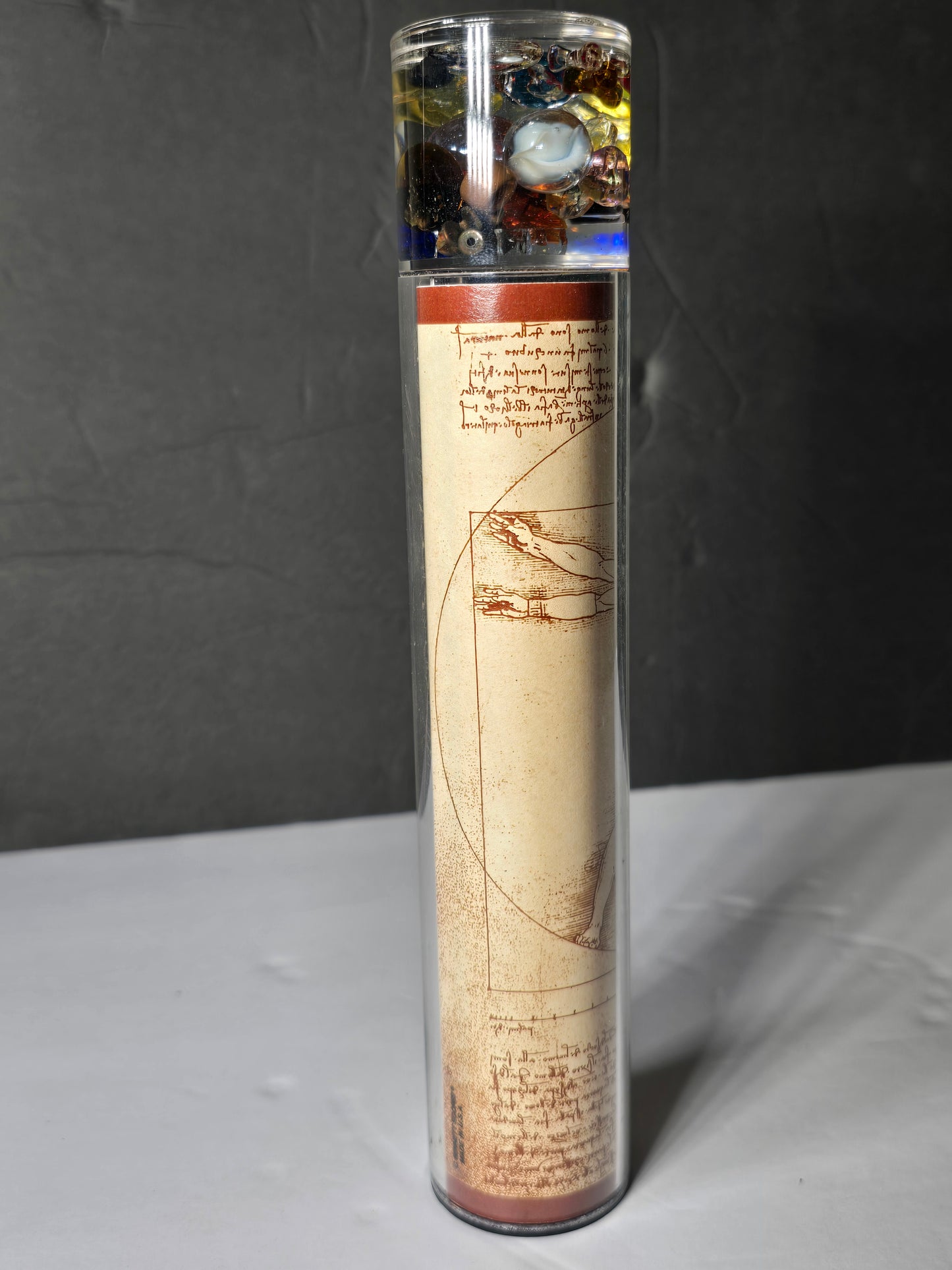 Vintage very rare C Bennett "DaVinci" liquid Kaleidoscope