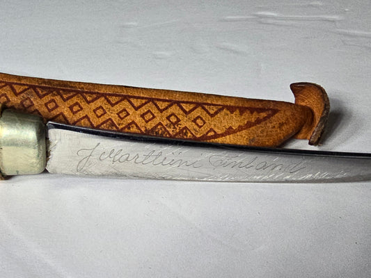 Vintage J Marttiini Finland fillet knife 8"