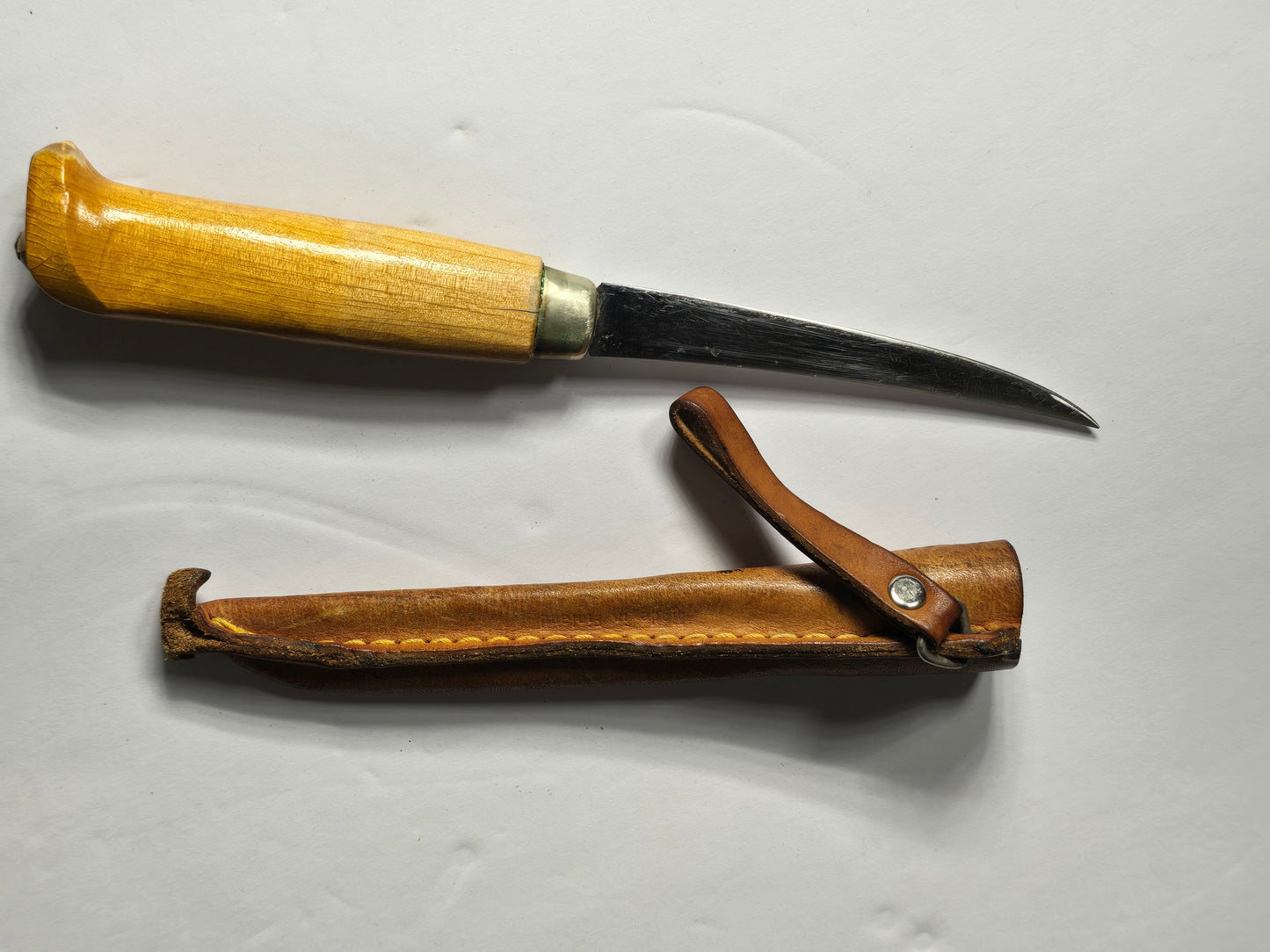 Vintage J Marttiini Finland fillet knife 8"