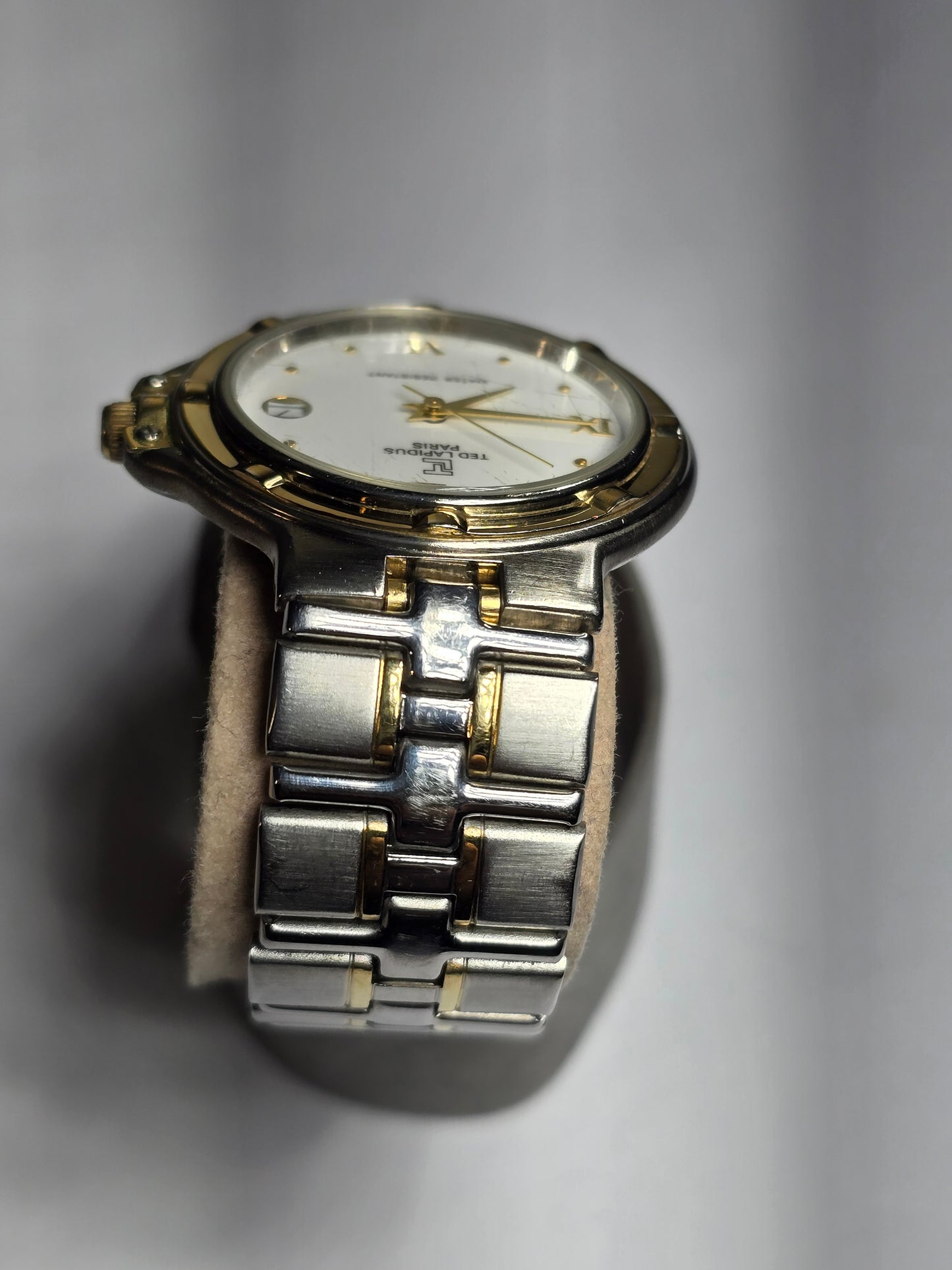 Vintage Ted Lapidus date quartz watch