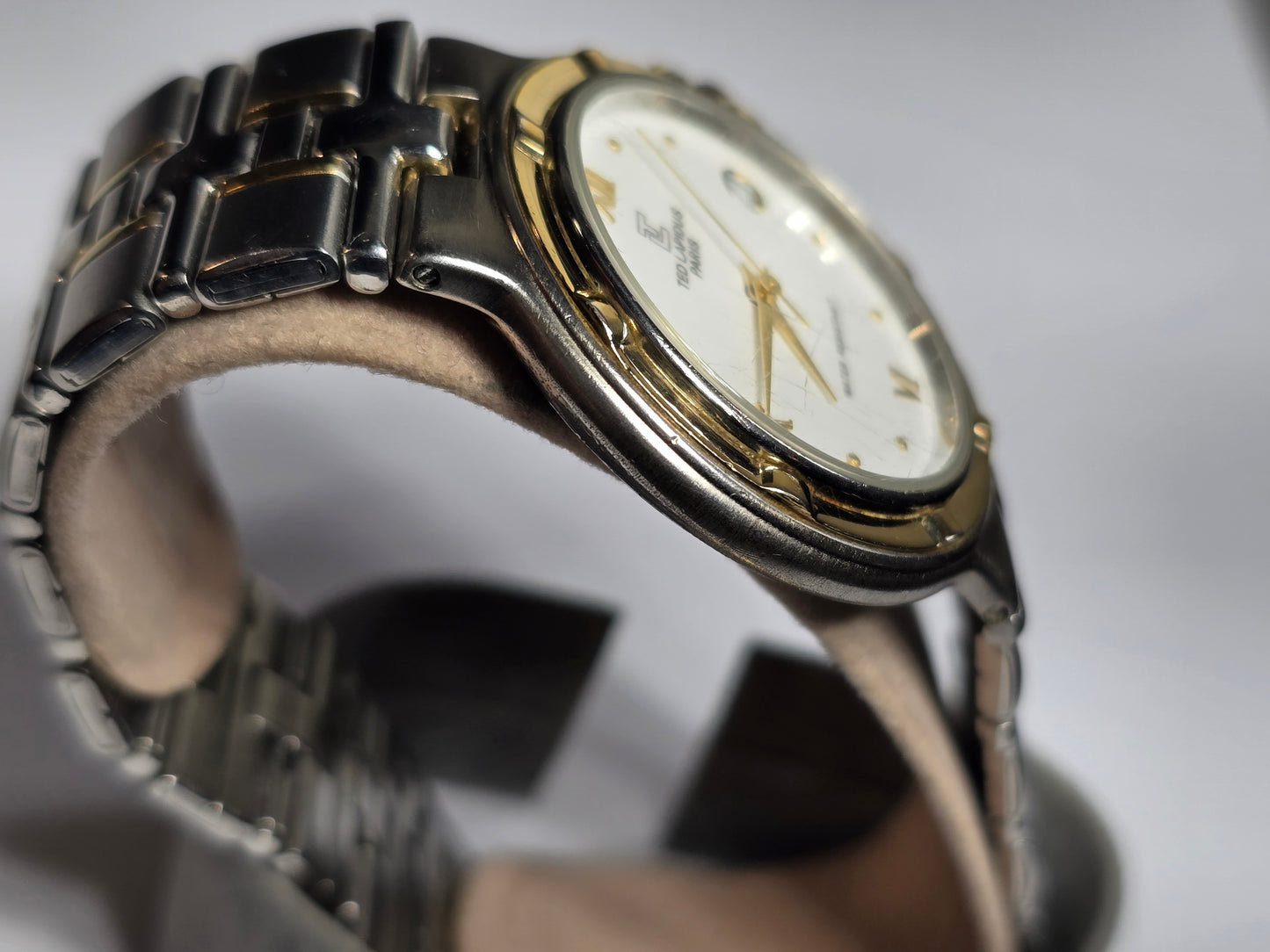 Vintage Ted Lapidus date quartz watch