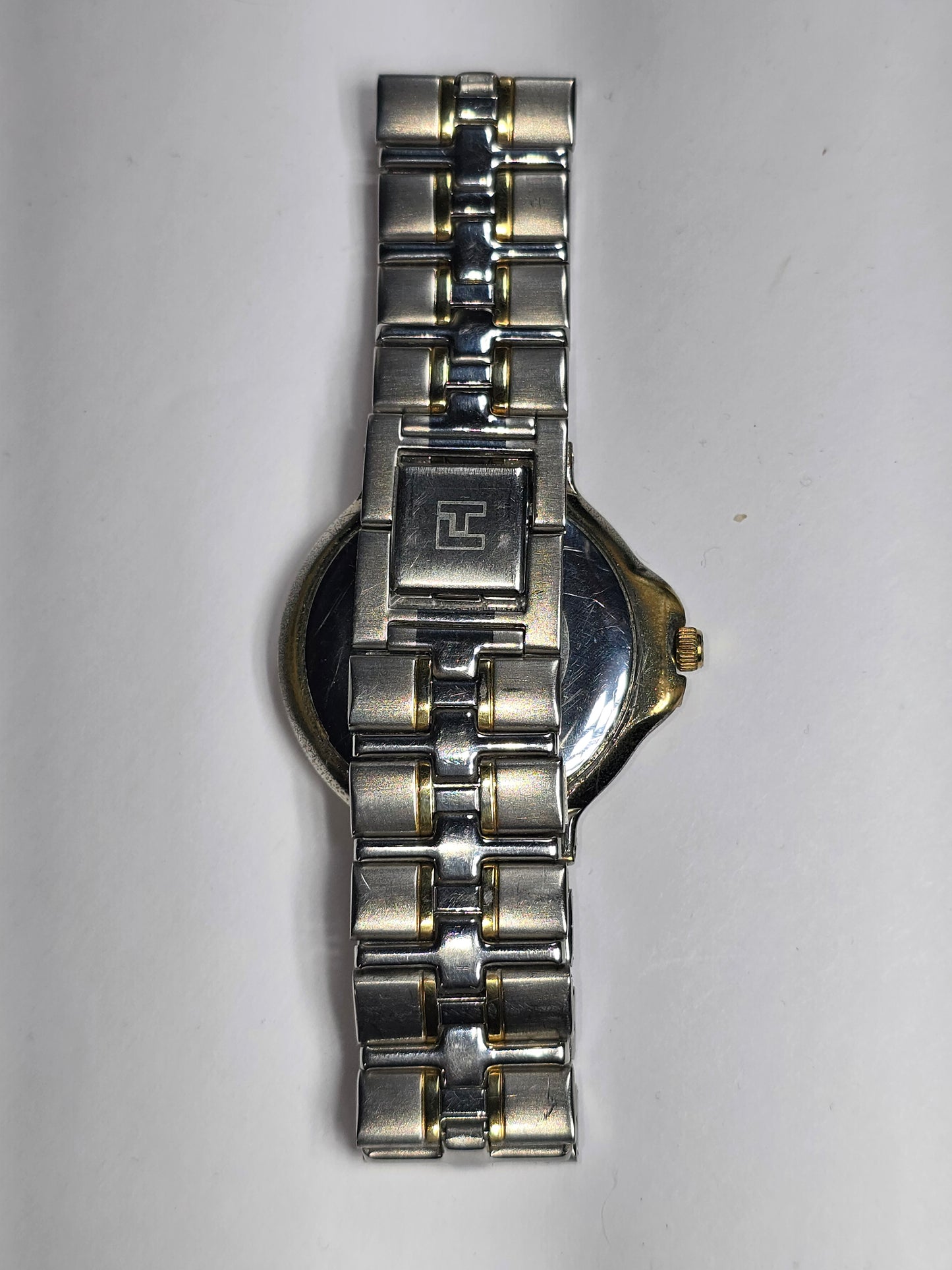 Vintage Ted Lapidus date quartz watch