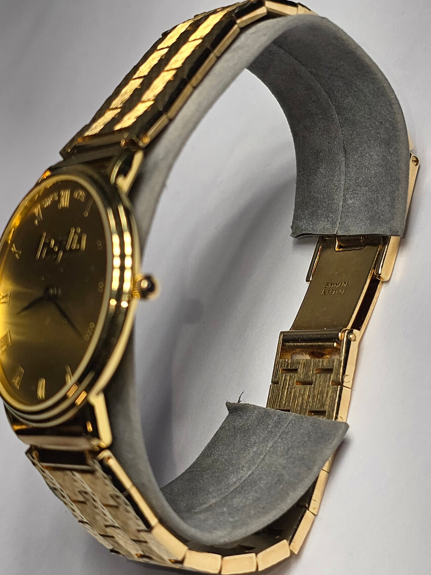 New Vintage Rare 18k electroplated Inglis watch