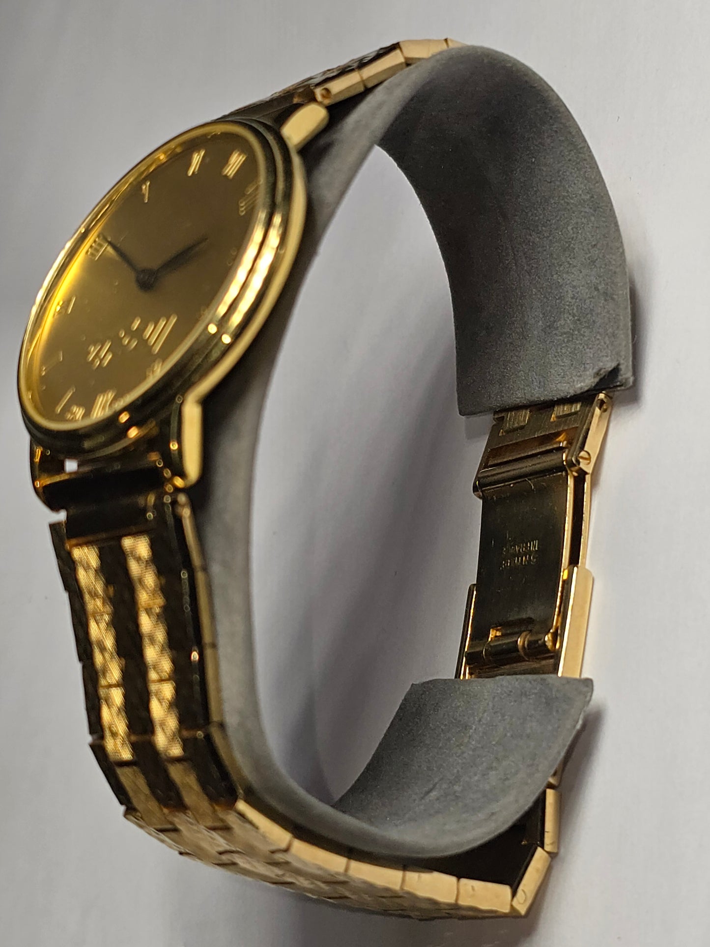 New Vintage Rare 18k electroplated Inglis watch