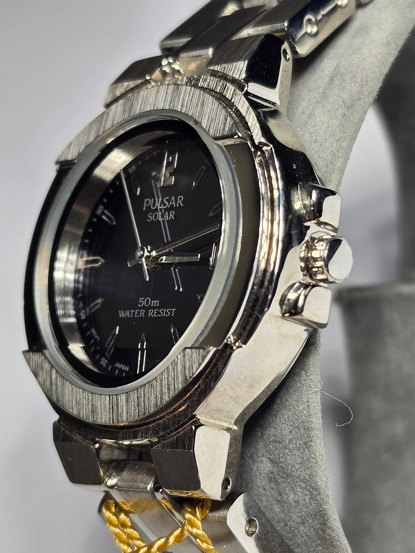 New Old Stock Pulsar (Seiko) Solar Analog Watch