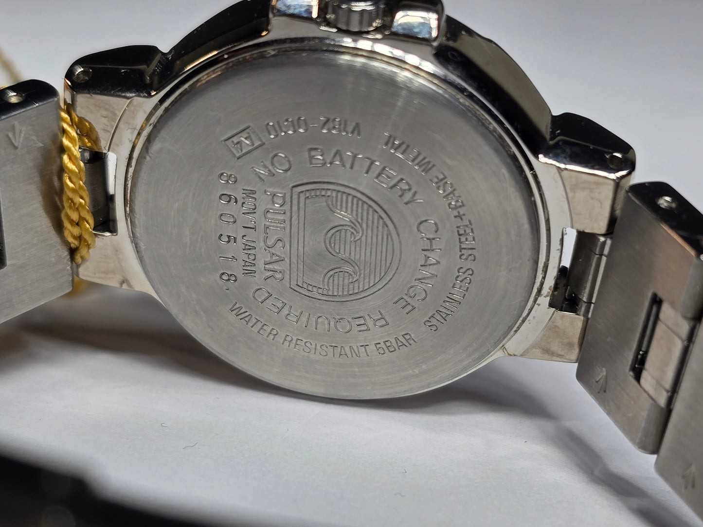 New Old Stock Pulsar (Seiko) Solar Analog Watch