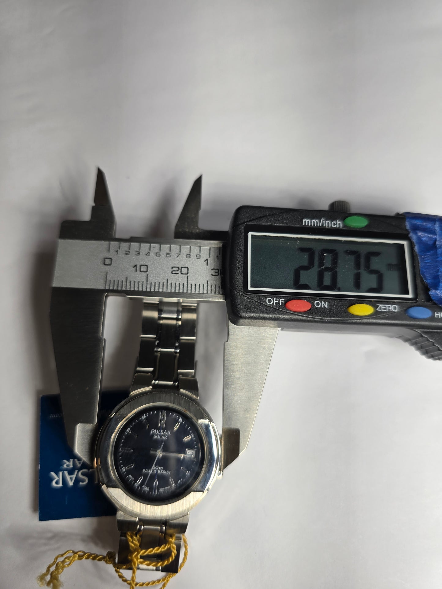 New Old Stock Pulsar (Seiko) Solar Analog Watch