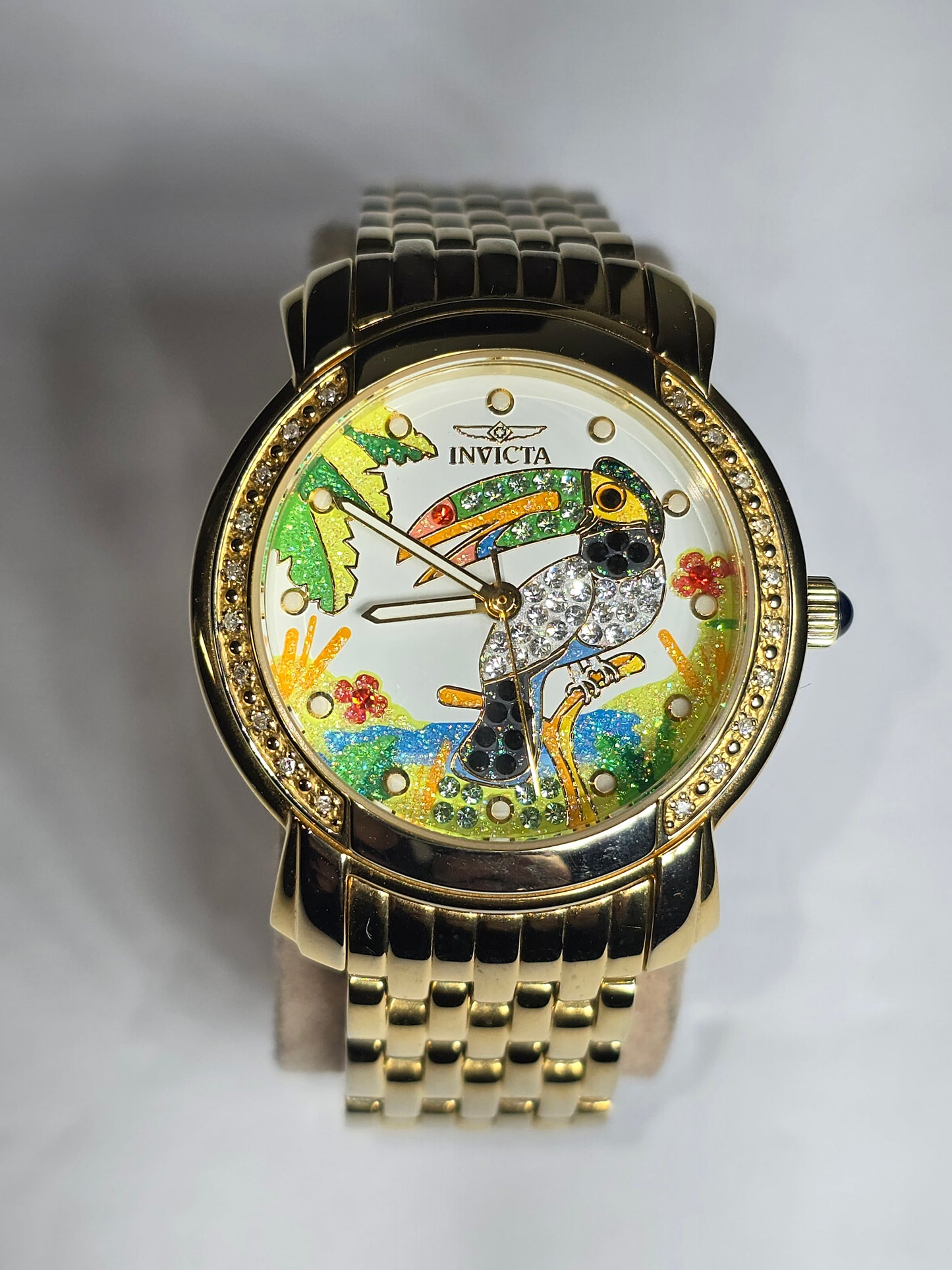 Vintage "RARE" Paradise Garden Invicta Ladies watch