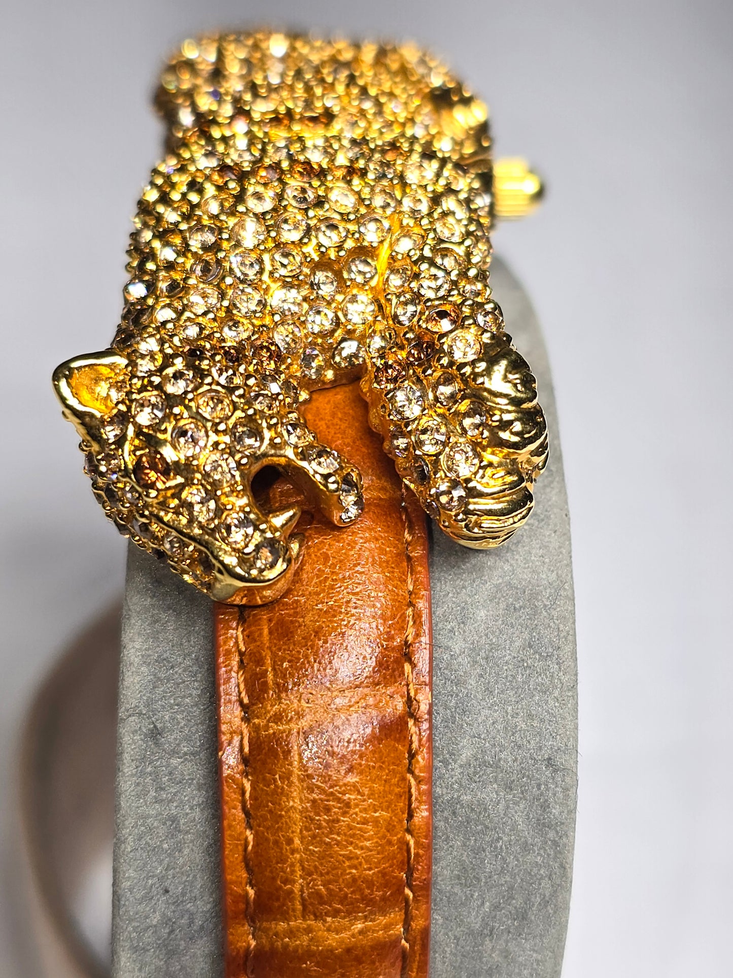 New Vintage Adrianne "Leopard" locket watch limited edition 0101/5000