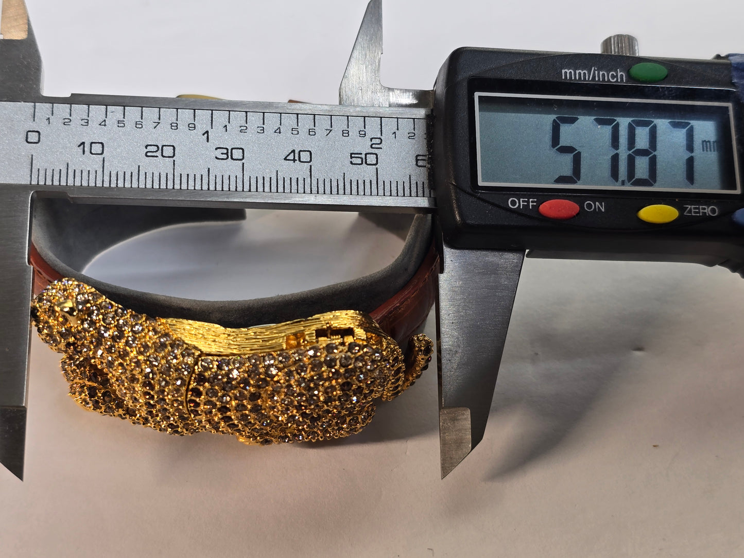 New Vintage Adrianne "Leopard" locket watch limited edition 0101/5000