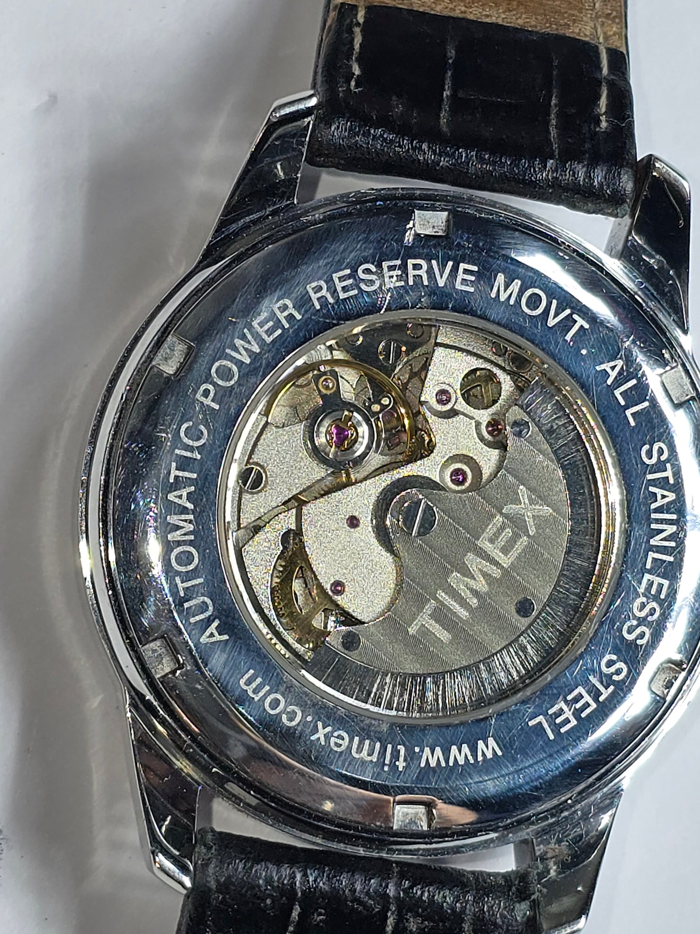 Vintage "VERY RARE" Timex model # T2D941 Automatic, cyclops date, power reserve