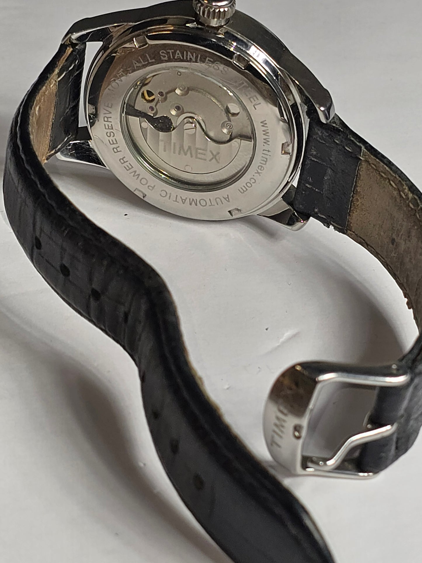 Vintage "VERY RARE" Timex model # T2D941 Automatic, cyclops date, power reserve