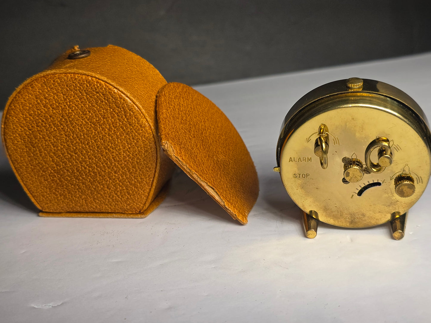 Vintage Sheffield alarm clock West Germany 1950's