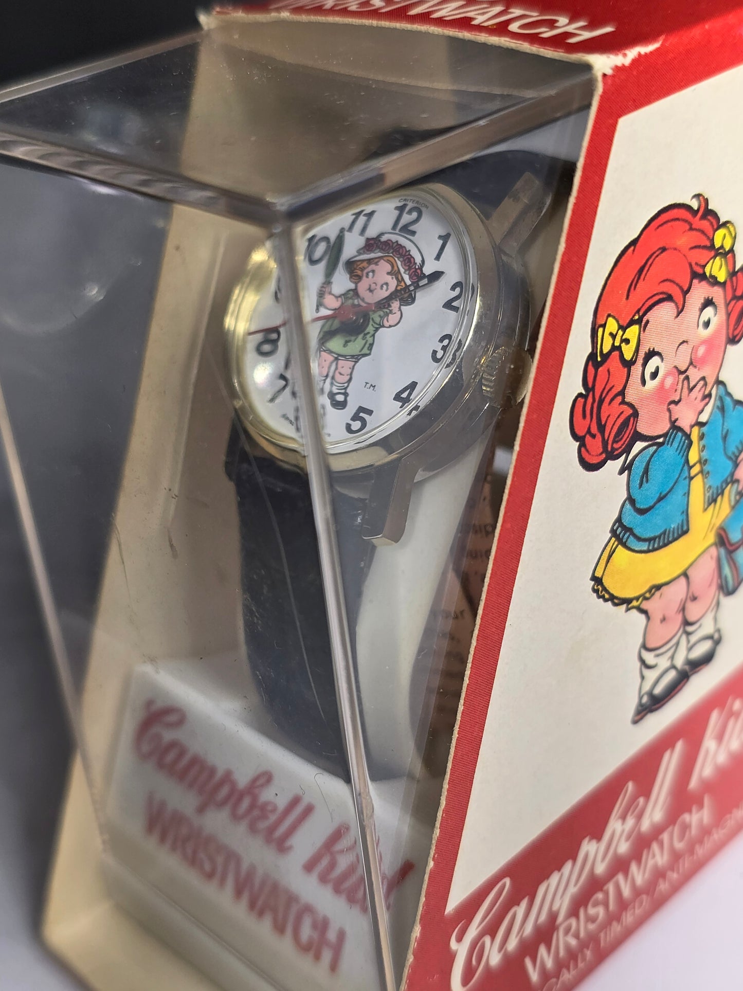 NOS Vintage Campbell Kid Wristwatch