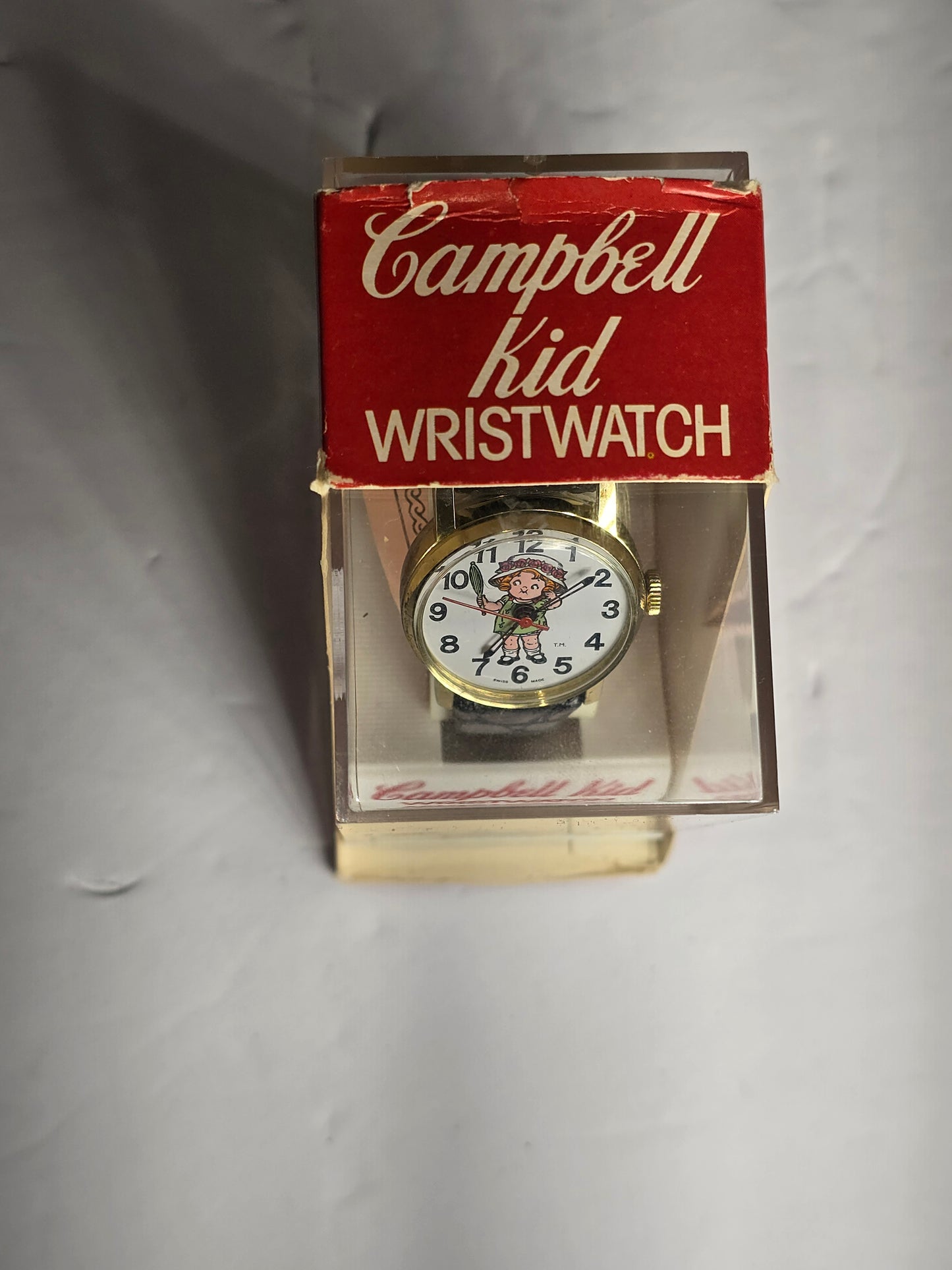NOS Vintage Campbell Kid Wristwatch