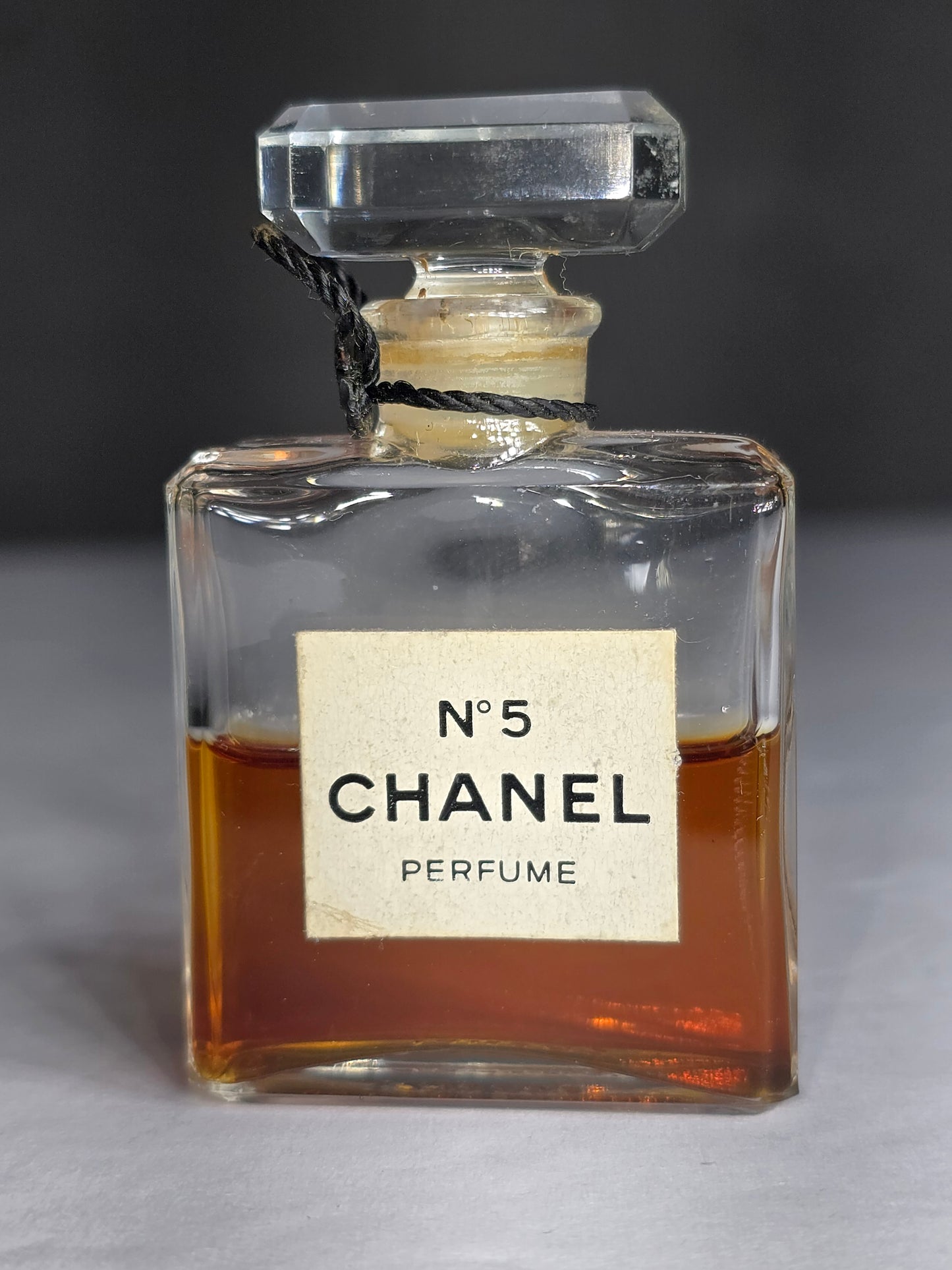 Vintage Collectors Chanel No 5 Perfume Bottle mid-century
