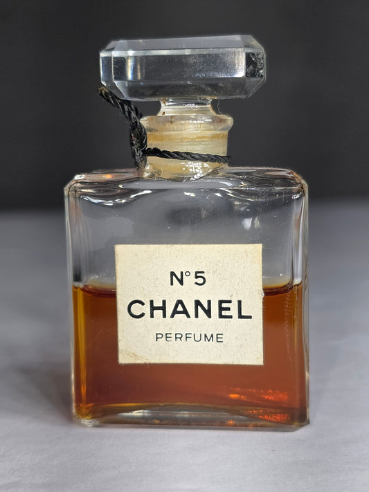 Vintage Collectors Chanel No 5 Perfume Bottle mid-century