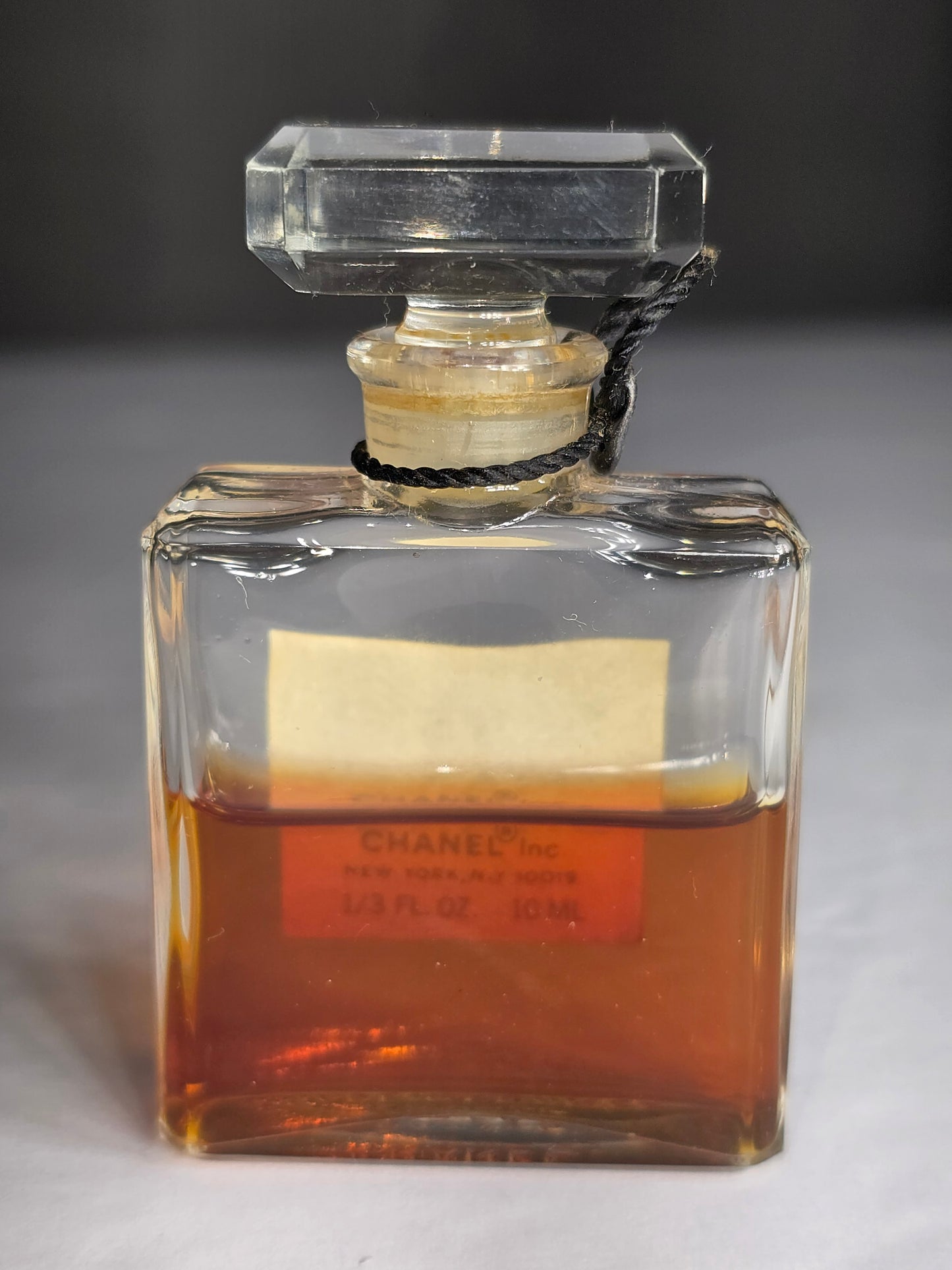 Vintage Collectors Chanel No 5 Perfume Bottle mid-century