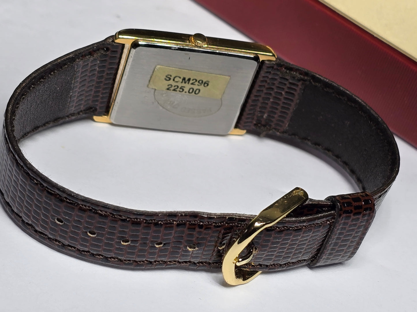 Vintage highly collectable Seiko tank case watch new with box 5P30-5410