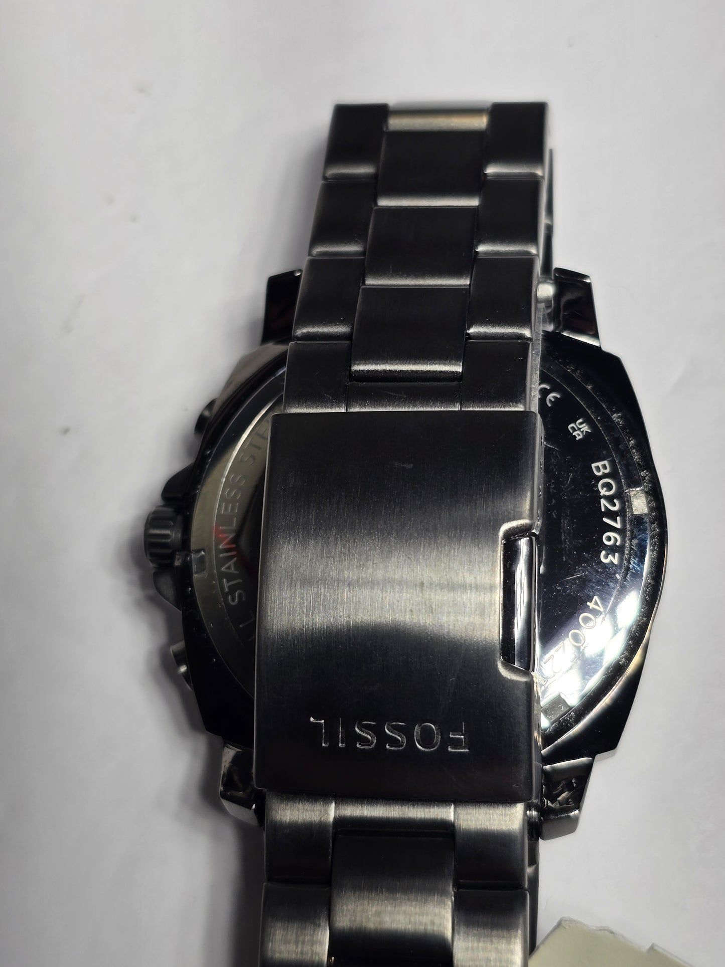 Vintage Fossil privateer chronograph watch (BQ2763 new with box