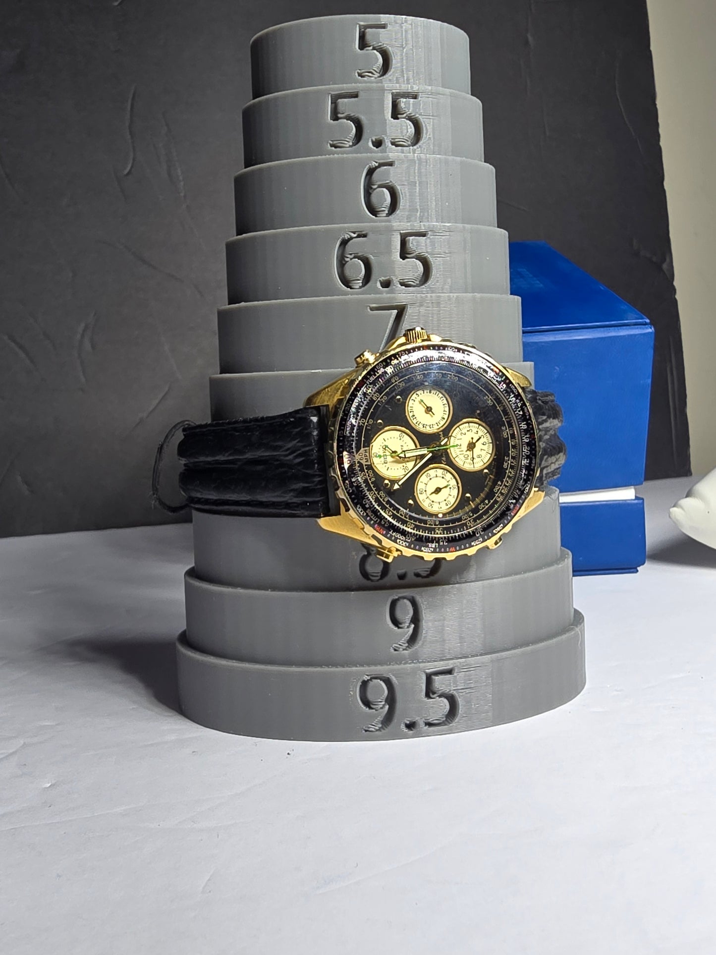 Vintage Seiko flight master chronograph pilots watch 7T34-6A09 Collectable