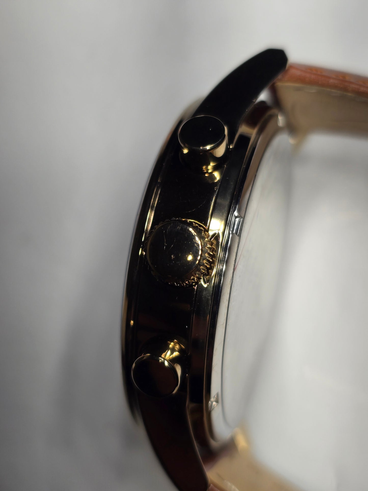 Vintage Fossil Flynn chronograph watch new in box BQ2261