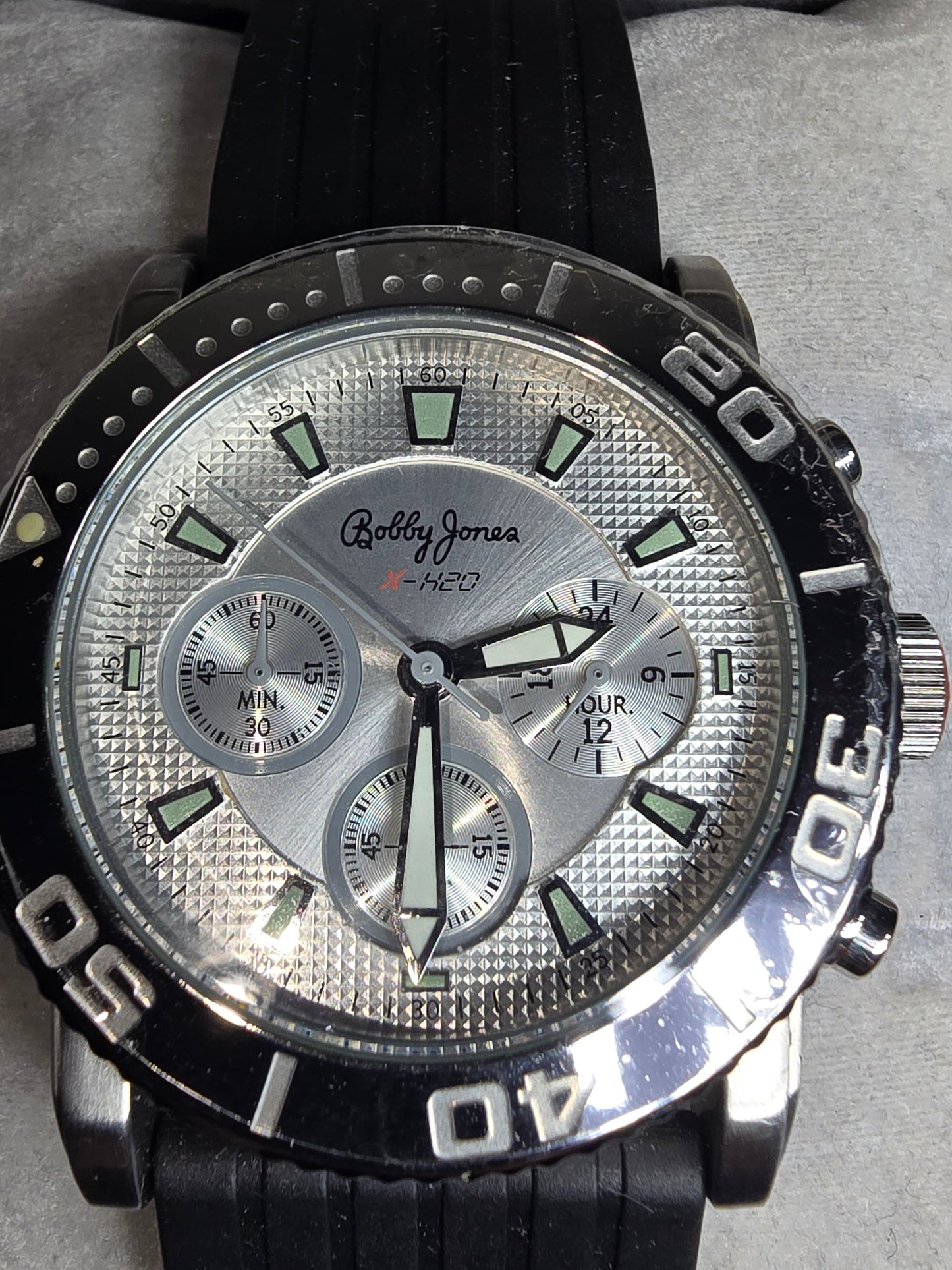 Vintage Bobby Jones X-H20 collectors watch new in box