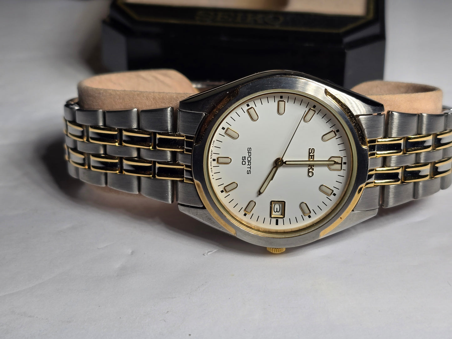 Vintage Seiko sports 50 TN42-9049 new with box