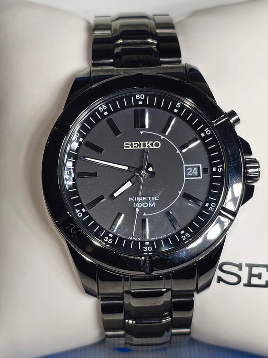 Vintage NWB Seiko Kinetic 100m 5M62-ODAO
