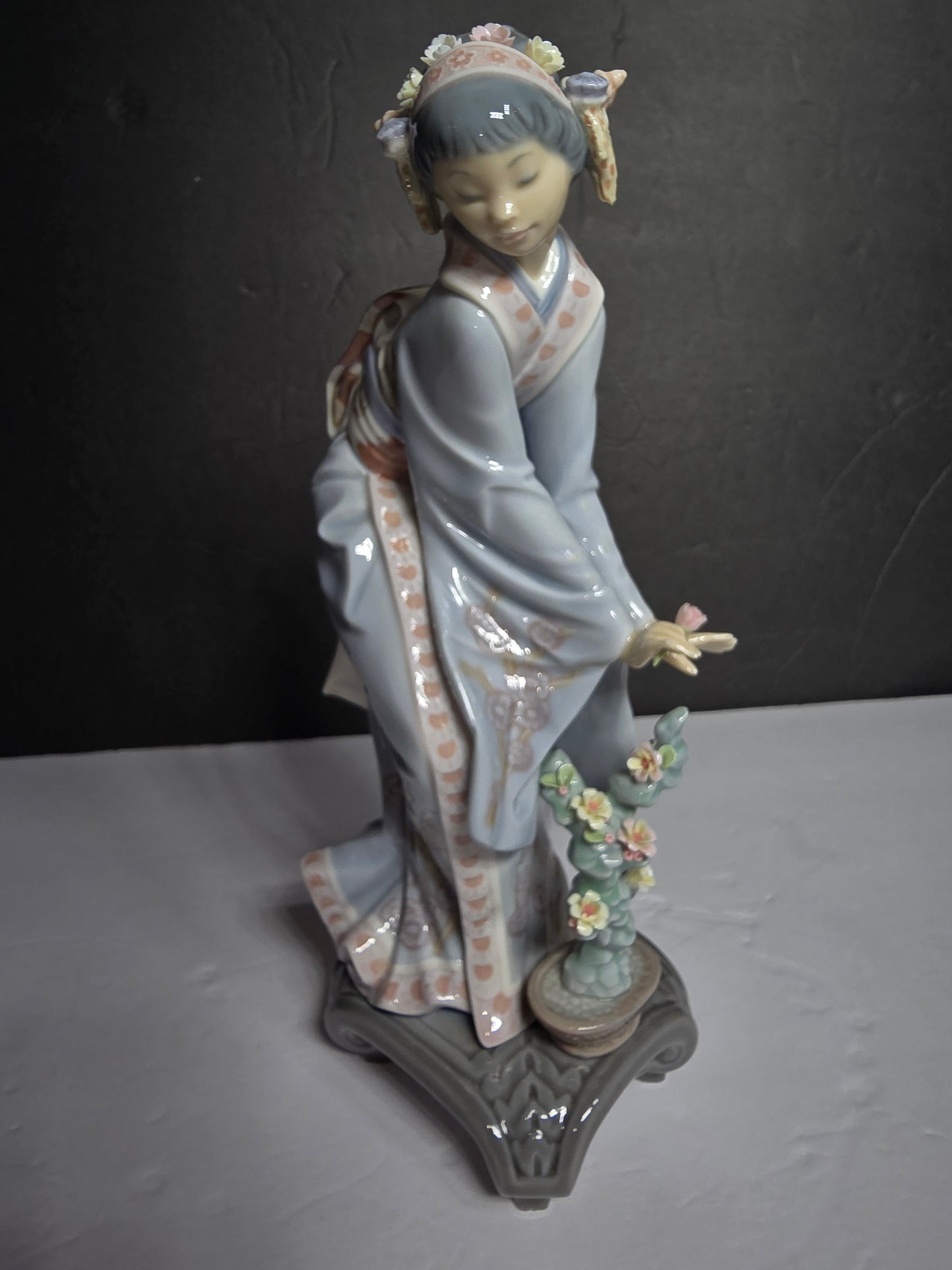 Vintage Lladro #1449 Miyuki Japanese girl