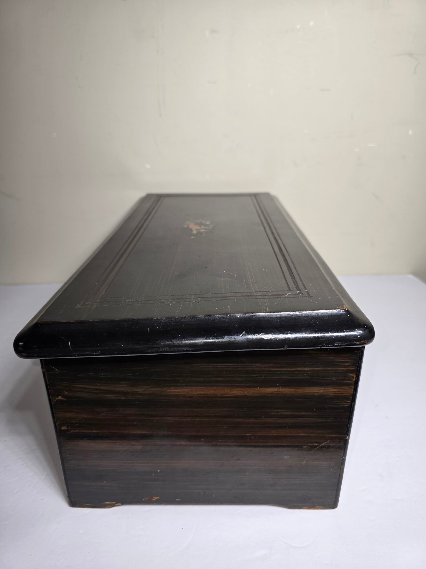 Mermod Freres antique cylinder music box Swiss 1800's