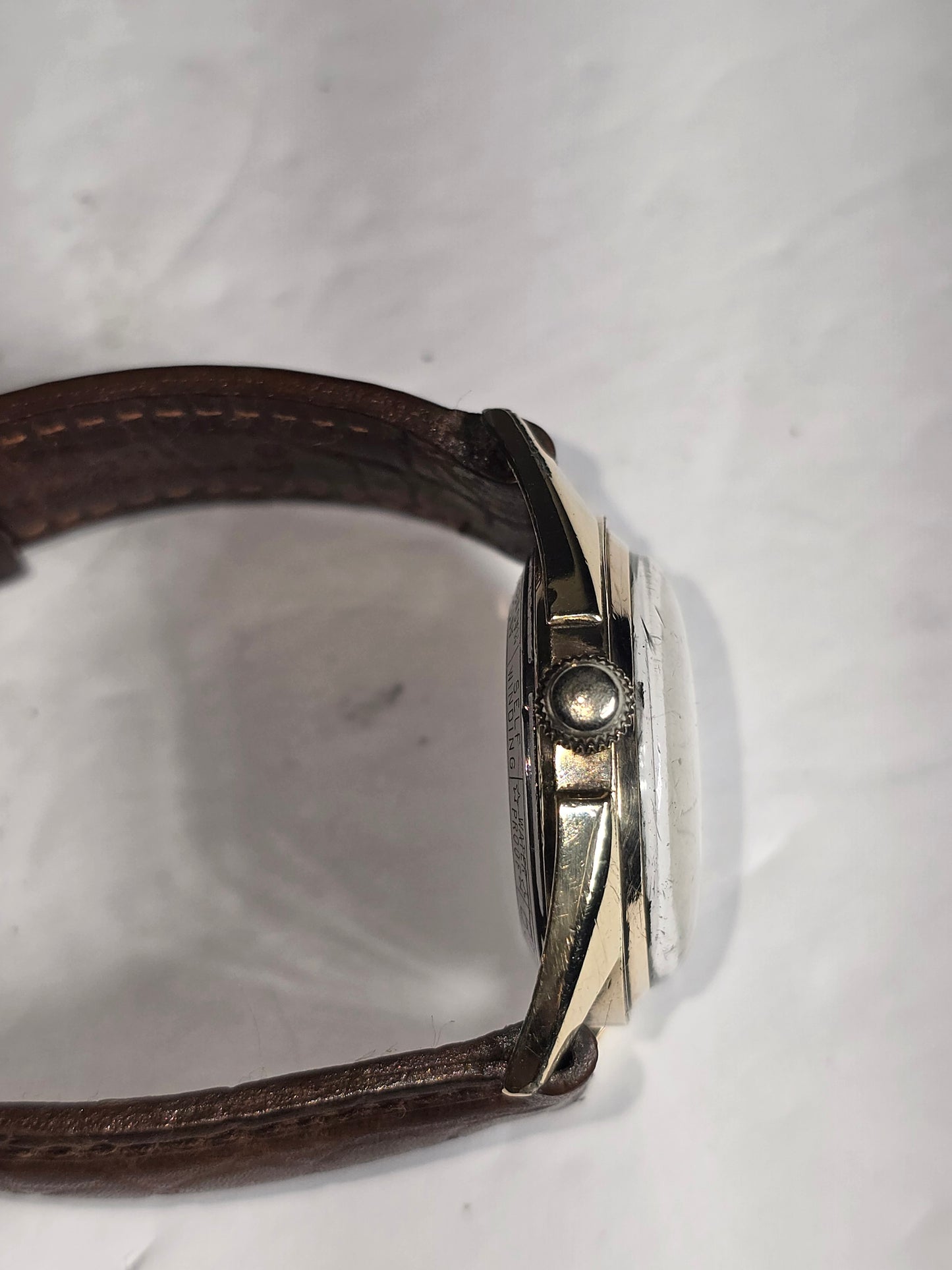 Vintage Bulova 23 automatic 14k capped bezel