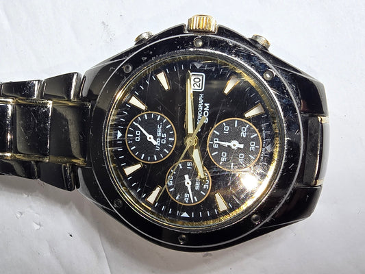 Vintage Seiko Titanium Chronograph watch SND641 mov 7T92-OGRO