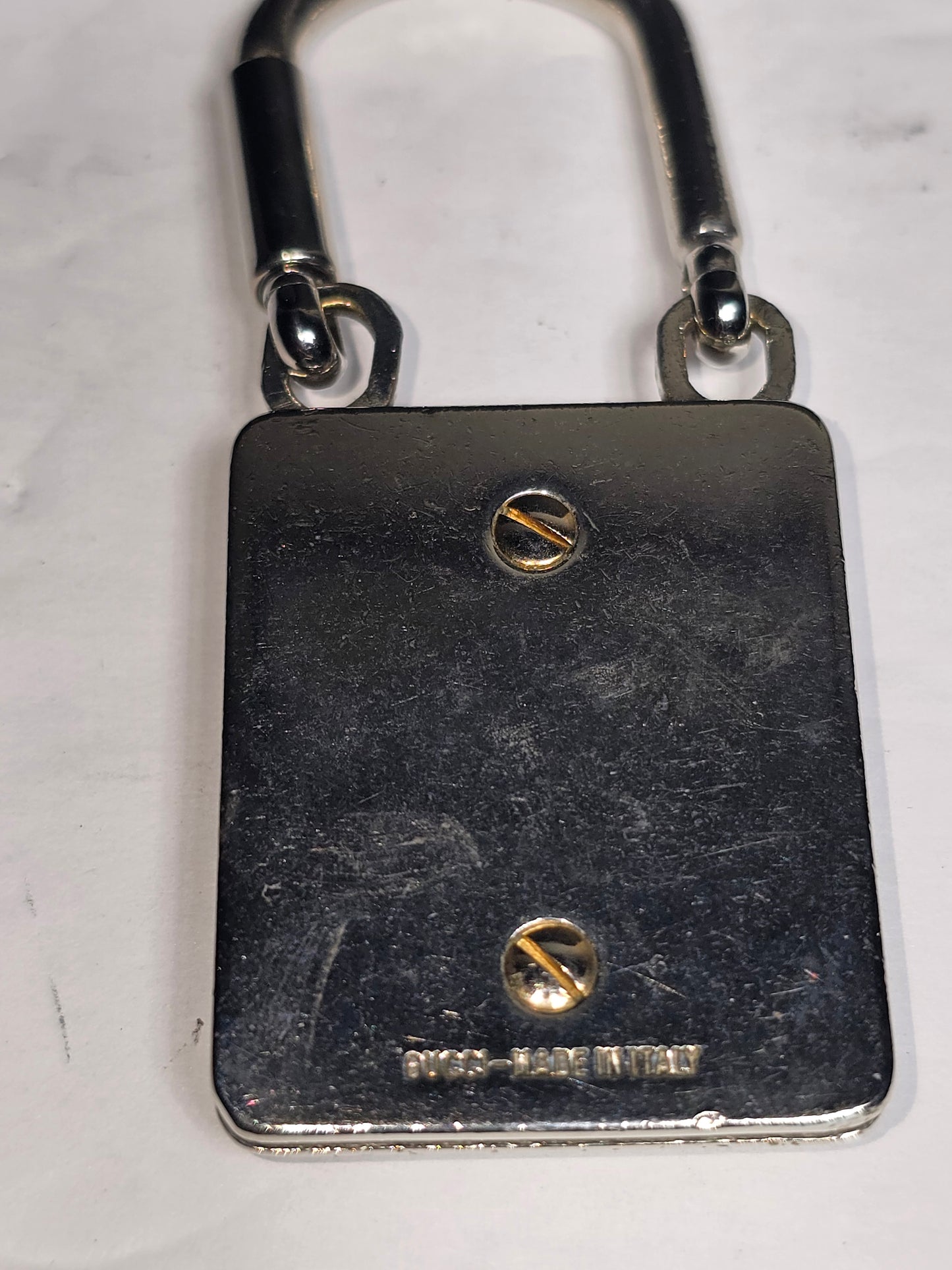 Vintage Gucci Knight crest keyring 1960's