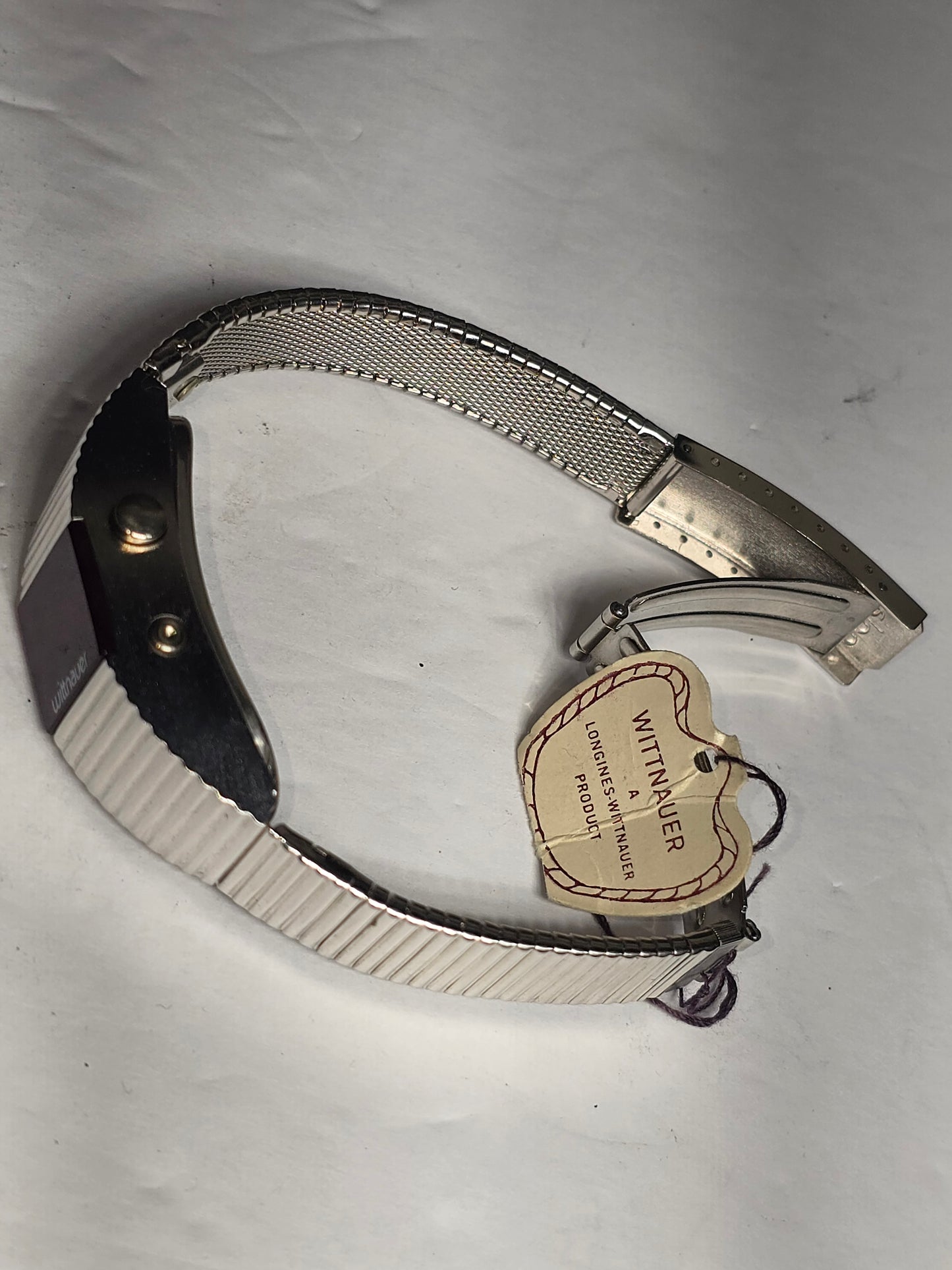 Vintage new old stock Wittnauer Polara LED digital watch with original tag