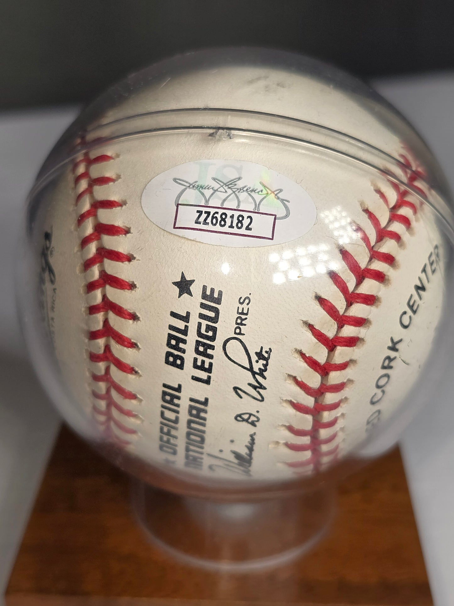 Vintage signed Sandy Koufax enclosed and authenticated JSA